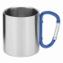 Stainless steel mug HIKING DAY, blue, silver Stainless steel mug HIKING DAY, blue, silver
