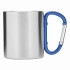 Stainless steel mug HIKING DAY, blue, silver Stainless steel mug HIKING DAY, blue, silver