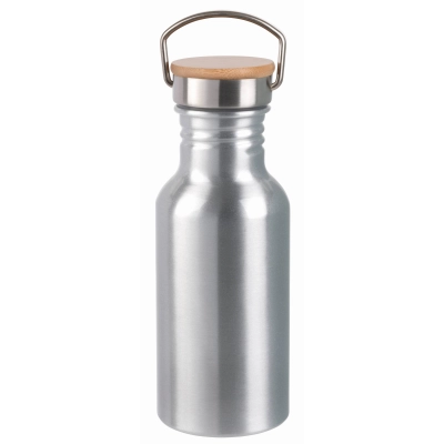 
                                                Aluminium bottle ECO TRANSIT, silver
                                                