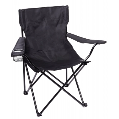 
                                                Beach and camping chair SUNNY DAY, black
                                                
