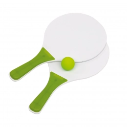 Набор пляжных мячей SUMMER FEELING, зеленый, белый