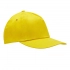 5 panel cap RACING, yellow