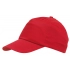 5-panel cap FAVOURITE, red