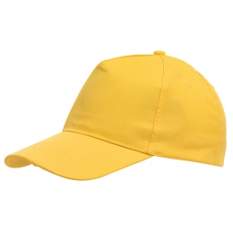 5-panel cap FAVOURITE, yellow