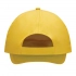 5-panel cap FAVOURITE, yellow