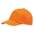 5-panel cap FAVOURITE, orange
