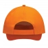 5-panel cap FAVOURITE, orange