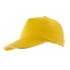 5 panel sandwich cap WALK, yellow