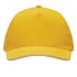 5 panel sandwich cap WALK, yellow
