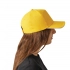 5 panel sandwich cap WALK, yellow