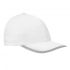 6 panel cap DETECTION, white