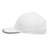 6 panel cap DETECTION, white