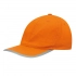 6 panel cap DETECTION, orange
