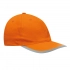 6 panel cap DETECTION, orange