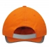 6 panel cap DETECTION, orange