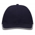6 panel cap DETECTION, blue