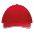 6 panel cap DETECTION, red