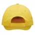 6 panel sandwich cap LIBERTY, yellow