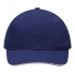 6 panel sandwich cap LIBERTY, blue