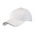 6 panel sandwich cap LIBERTY, white