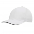 6 panel sandwich cap LIBERTY, white