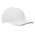 6 panel sandwich cap LIBERTY, white