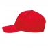 6 panel sandwich cap LIBERTY, red