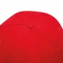 6 panel sandwich cap LIBERTY, red
