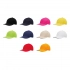 6 panel sandwich cap LIBERTY, red