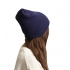 Reversible hat NORDIC, navy blue