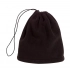 Fleece scarf-hat VARIOUS, black
