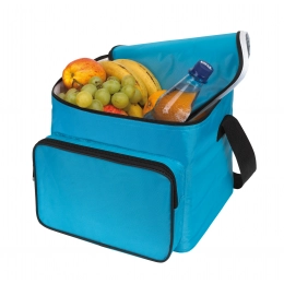 Cool bag ICE in square format, turquoise