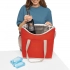 Cooler bag FROSTY, grey, red