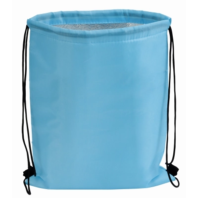 
                                            Cooling backpack ISO COOL, gym bag style, light blue
                                            