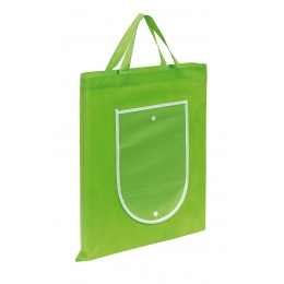 Shopping bag PORTO, foldable, light green