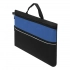 Document bag FILE, black, blue