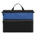 Document bag FILE, black, blue