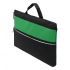 Document bag FILE, black, green
