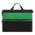 Document bag FILE, black, green