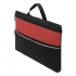 Document bag FILE, black, red