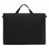 Document bag FILE, black, yellow