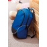 Backpack CURVE, black, blue