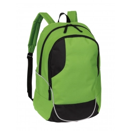 Рюкзак CURVE, черный, светло-зеленый