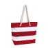 Сумка пляжная SYLT, красная, белая Сумка пляжная SYLT, красная, белая