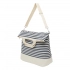Beach bag JUIST, beige, blue