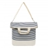 Beach bag JUIST, beige, blue