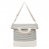 Beach bag JUIST, beige, grey