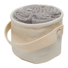 Guest towel set DRY OFF, grey