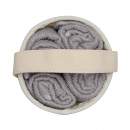 Guest towel set DRY OFF, grey