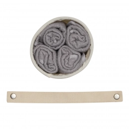 Guest towel set DRY OFF, grey